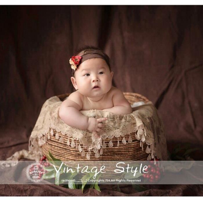 Couverture En Dentelle Pour Bebe Blanc Cdiscount Puericulture Eveil Bebe