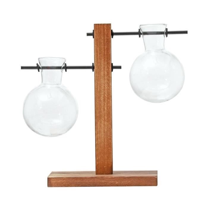 3 Vases Suspendus En Verre Transparent En Forme D'Ampoule - Pour Plantes Aériennes, Succulentes, Décoration Intérieure