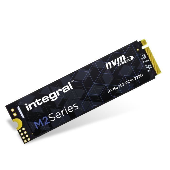 INTEGRAL - Disque SSD Interne - M2 SERIES M.2 2280 PCIE NVME- 256Go - M.2 NVMe PCIe Gen3x4 (INSSD256GM280NM2)