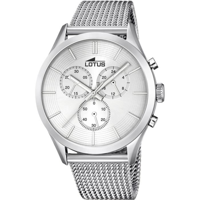 Montre sales maille homme