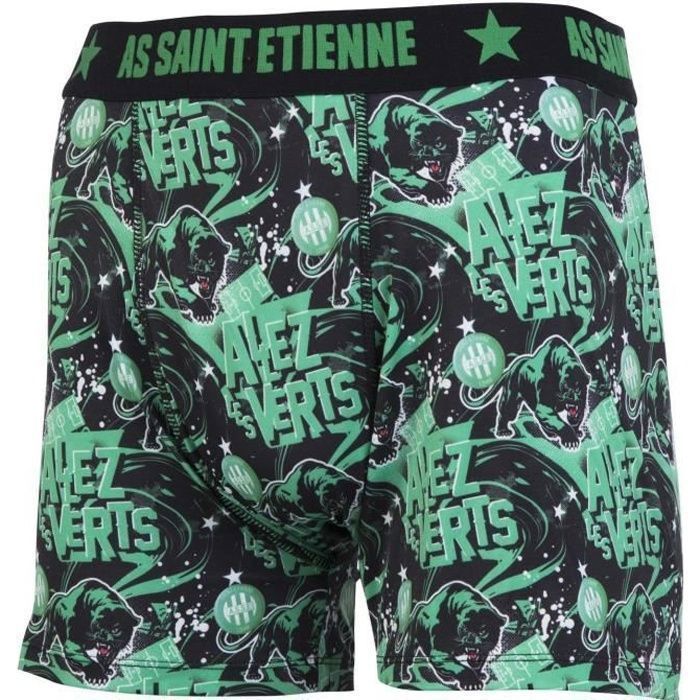 Maillot Saint Etienne Ensemble Maillot Short AS Saint-Étienne Officiel - Taille Enfant 10 Ans - Collection ASSE Maillot Short ASSE Enfant