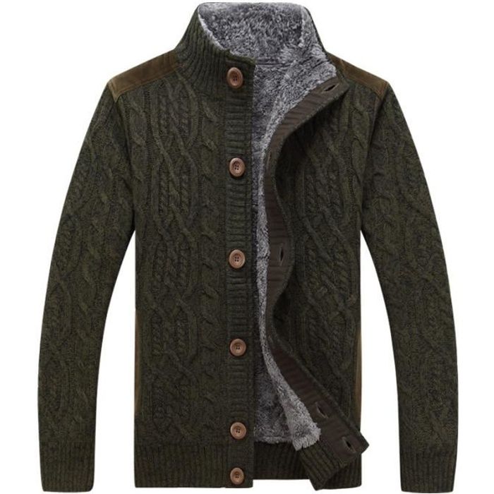 Gilet laine homme grosse maille store