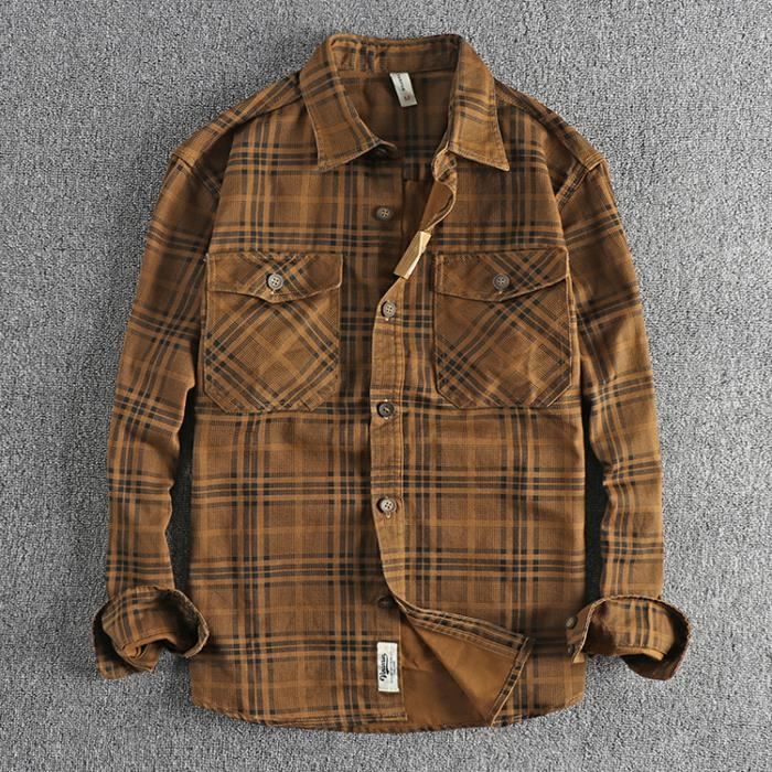 Chemise à carreaux vintage store