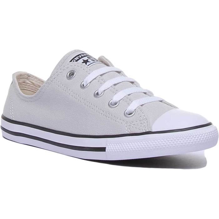 Converses on sale gris clair