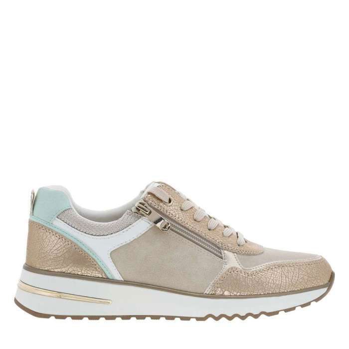 Sneakers talon compensé bas