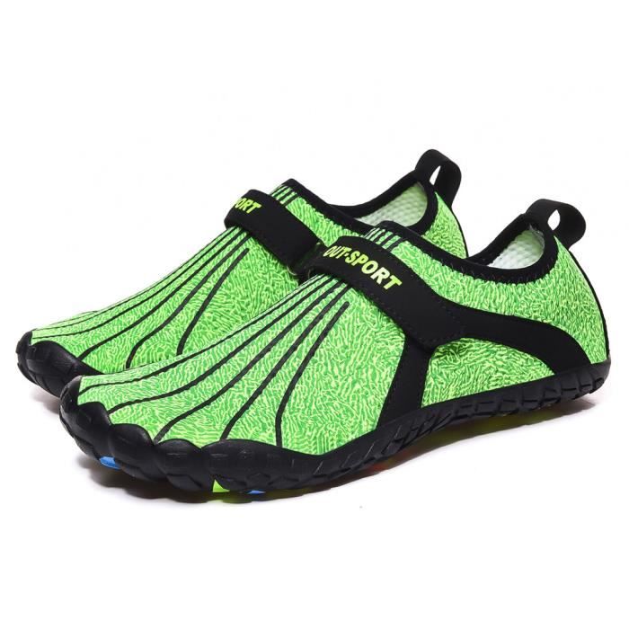 Chaussures Aquatiques Séchage Rapide - Plage, Piscine, Surf - Antidérapantes - Taille EU 36-45