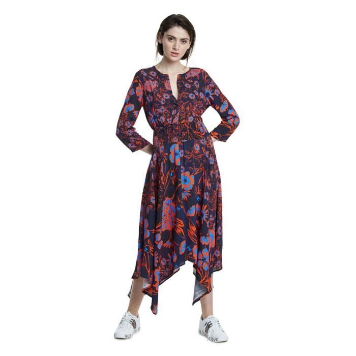 V tements femme Robes Desigual Hudson Multicouleur Cdiscount