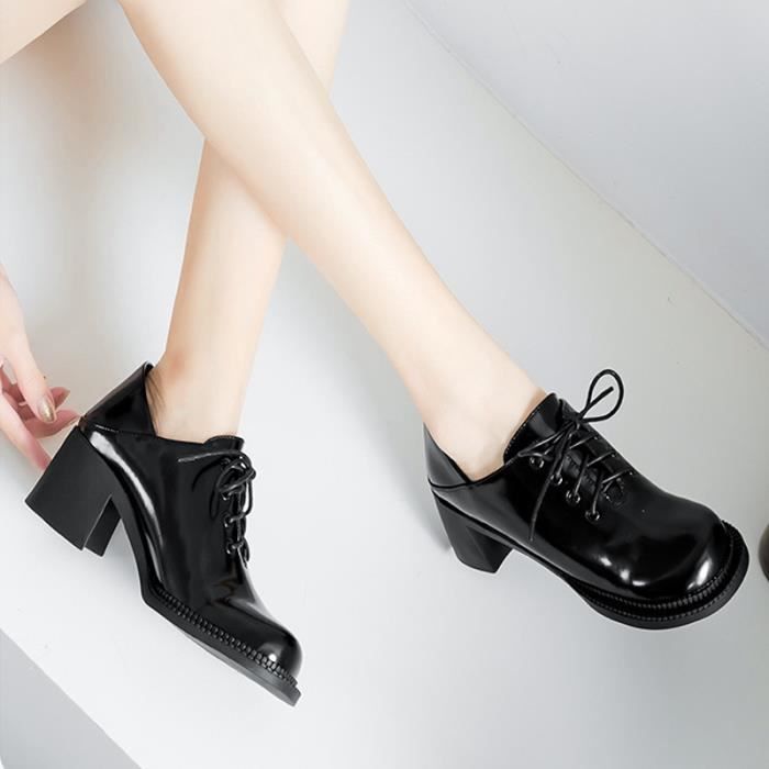 Richelieu sans lacet femme shop