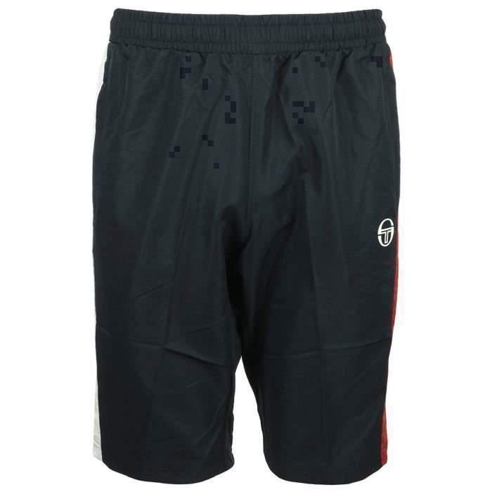 Bermuda Sergio Tacchini Ansley - Homme - Bleu marine et rouge ...