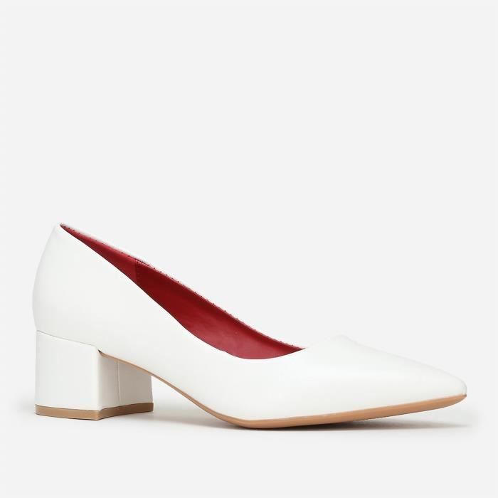 escarpin blanche