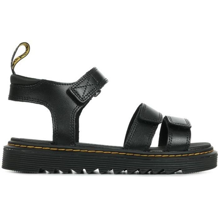 Sandales Dr Martens Klaire J Fille Scratch Noir Noir Cdiscount Chaussures