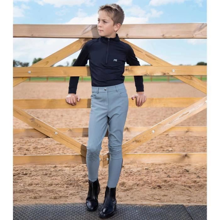Culotte d equitation enfant Premier Equine Derby gris 7 8 ans respirante Cdiscount Sport