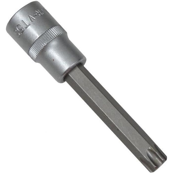 55 mm EMBOUT TORX T30 CARRE 1//2 DOUILLE TORX MALE COURT AU DETAIL