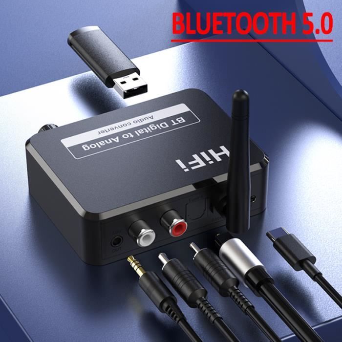 Adaptateur USB Vers Optique SPDIF 1,5 M – Convertisseur Audio Numérique Pour PC, TV, Barre De Son