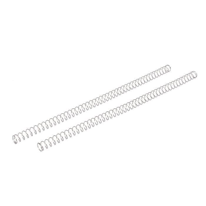Lot De 20 Ressorts De Compression Inox 304 – 0,8 X 12 X 40 Mm, Argenté, Uxcell