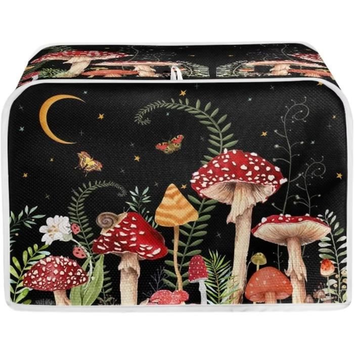 Housse Protection Machine à Pain 33x27x21,5 Cm - Imperméable Anti-poussière - Couleur Marron - Pour Cuisine Propre