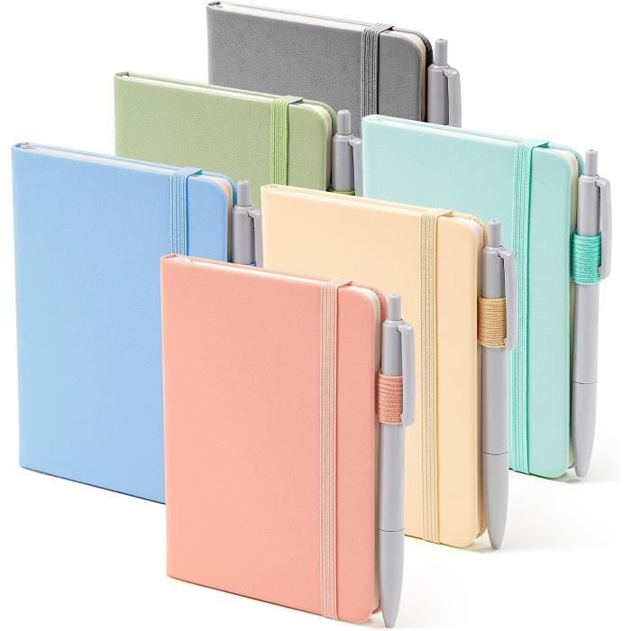 Carnet De Notes De Poche A7 Avec Serrure à Code - Vintage, 96 Pages, Pour écriture Privée (marron) - 2