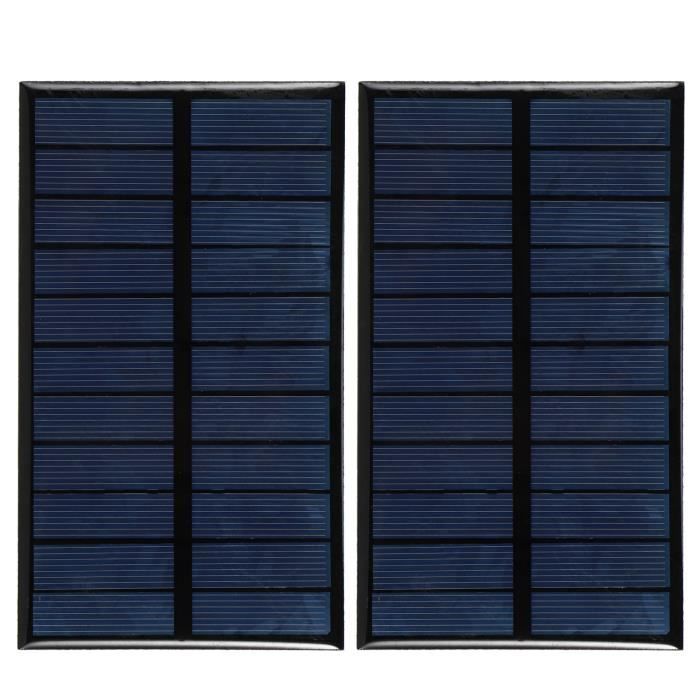 JAKROO Chargeur de Batterie Solaire, 12v Panneau Solaire 2x100w, Panneau Solaire Monocristallin JAKROO Chargeur de Batterie Solaire, 12v Panneau Solaire 2x100w, Panneau Solaire Monocristallin