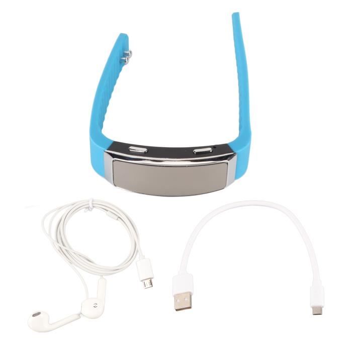 Montre Enregistreur Vocal Avec Bluetooth - Réduction De Bruit, Podomètre, Lecteur MP3 32 Go | Idéale Pour Le Sport Et L'enregistrement Discret - 5