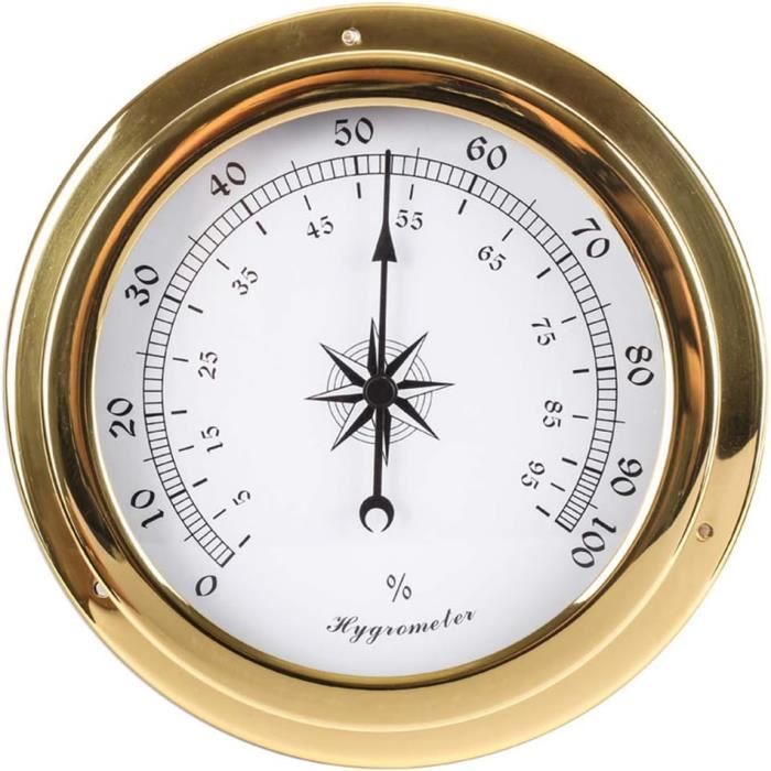 Baromètre Horloge 98Mm Station Météo Set Thermomètre Hygromètre Marine Baromètre Horloge 98Mm Station Météo Set Thermomètre Hygromètre Marine