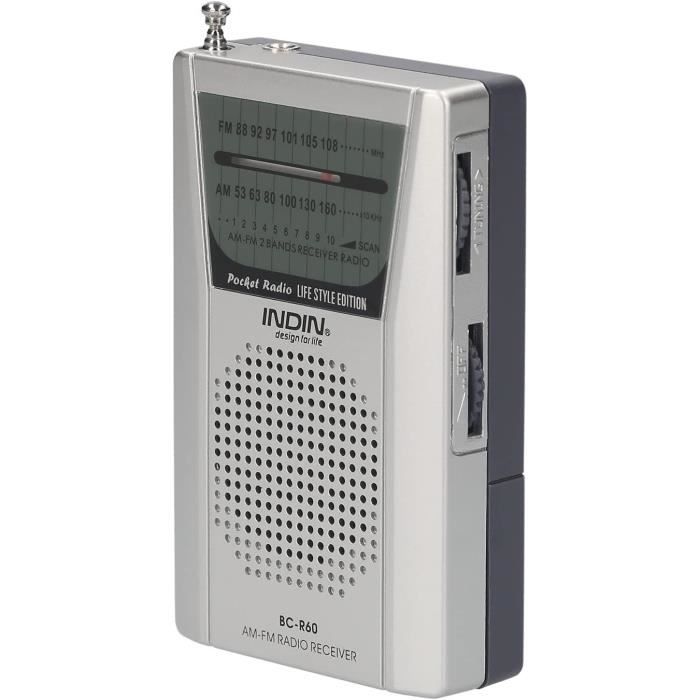 Energy Sistem Pocket Radio - Portable Am/FM Battery Operated Radio With