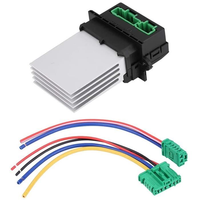 Kit Résistance Moteur Ventilateur - Compatible Peugeot 206, Remplacement Direct Pour 6450NX / 6450EP