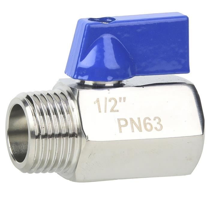 Robinet d'arrêt à boisseau sphérique F 3/4 20 mm Avant et après compteur d'eau Pour tube PE Huot Robinet d'arrêt à boisseau sphérique F 3/4 20 mm Avant et après compteur d'eau Pour tube PE Huot