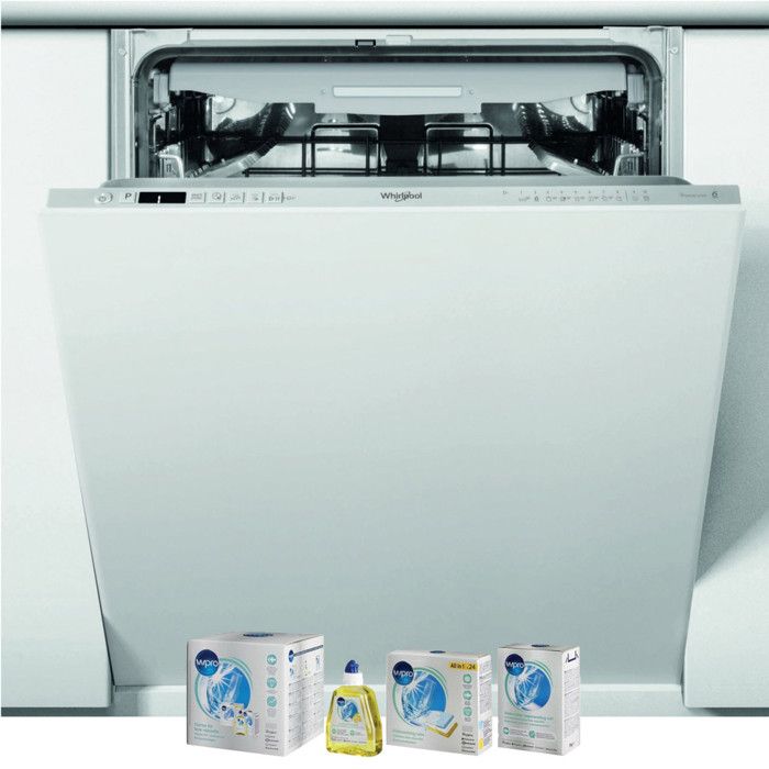 WHIRLPOOL Lave-vaisselle tout intégrable encastrable 43dB 14 couverts 60cm Tiroir à couverts