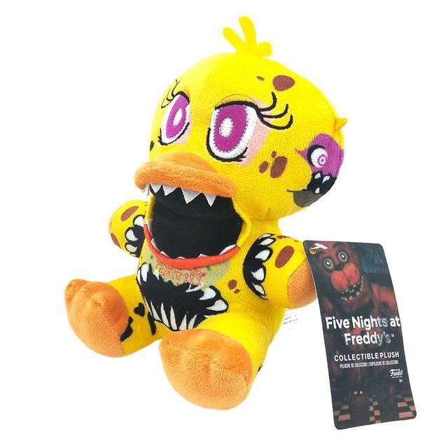 18cm cinq nuits chez Freddy's FNAF Golden Freddy Foxy Bonnie Chica Fazbear  jouets en peluche en peluche pour enfants bébé cadeau