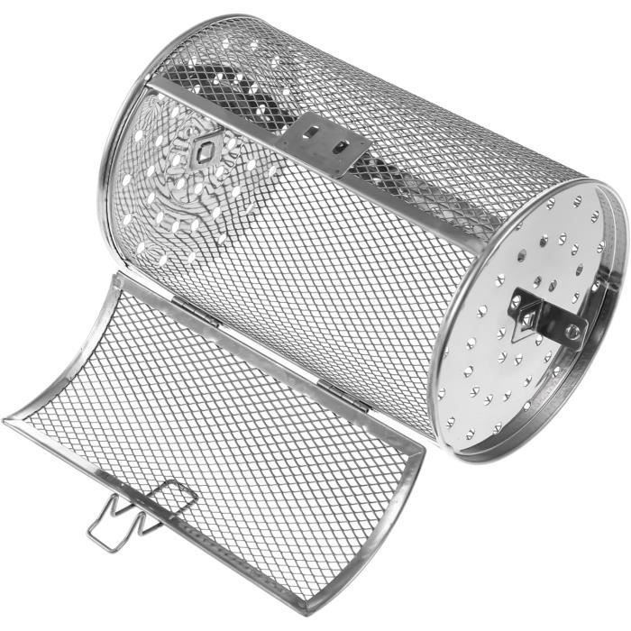 Support à Brochettes Vertical Pour Air Fryer – En Inox 304, 12 Brochettes, Rôtissage Poulet Et Viandes