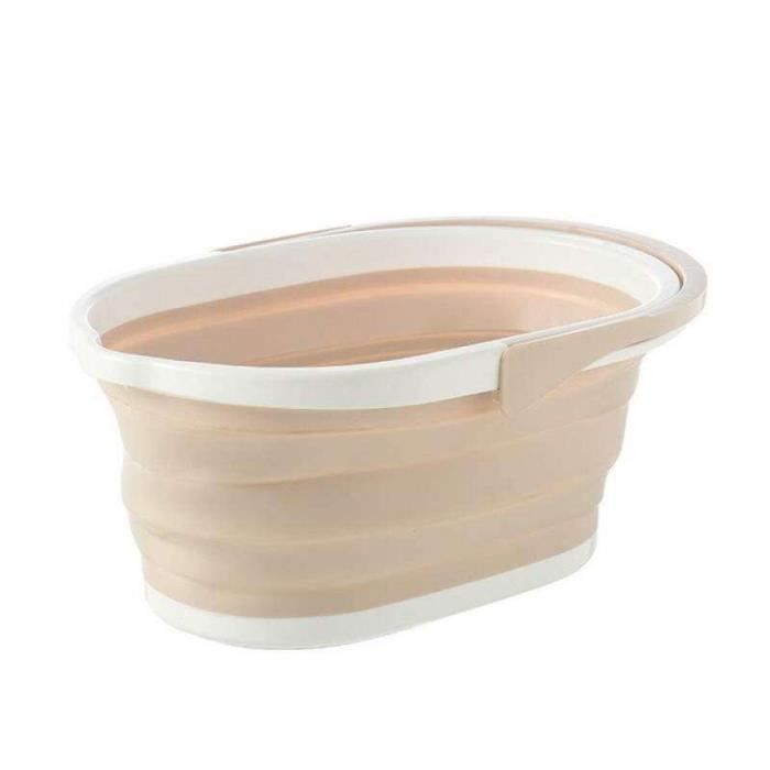 Bac De Douche Portable Pliable – 80x80x10 Cm, Avec Tuyau De Vidange – Pour Enfants, Animaux, Camping