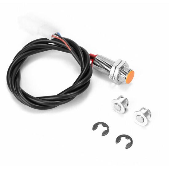 Compteur Vitesse Moto Numérique LED Double Couleur – Mini Compteur Digital Universel Moto