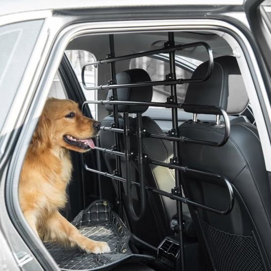 Grille de protection pour voiture Walky couleur noir pour votre chien