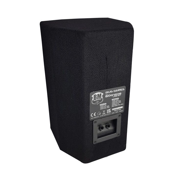 Caisson De Basse 12" BM Sonic 1208-SOLO - 600W Bi-Ampli, Bluetooth, USB, Réglages Graves/Aigus - 2