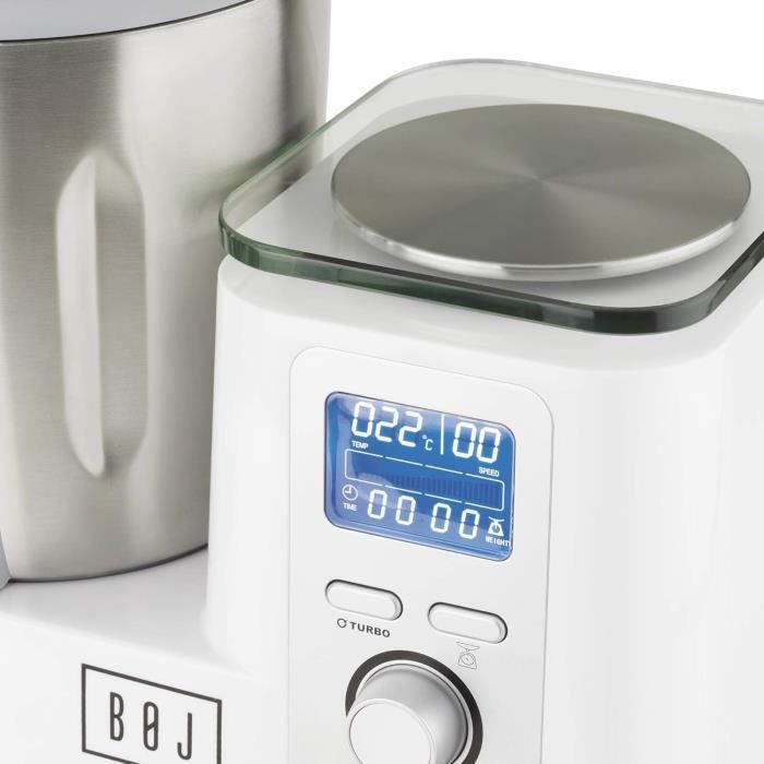 Robot Culinaire - BOJ - MC-2500 - Bol en Acier Inoxydable 2,5 L ...