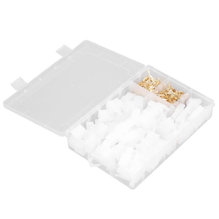 Kit Connecteurs Automobile 380 Pièces | Bornes 2.8 Mm 2/3/4/6 Pôles | Pour Voiture, Moto, Bateau - 12
