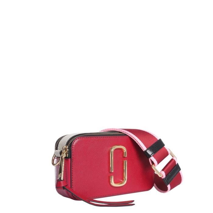 MARC JACOBS FEMME M0012007601 BORDEAUX CUIR SAC PORT PAULE