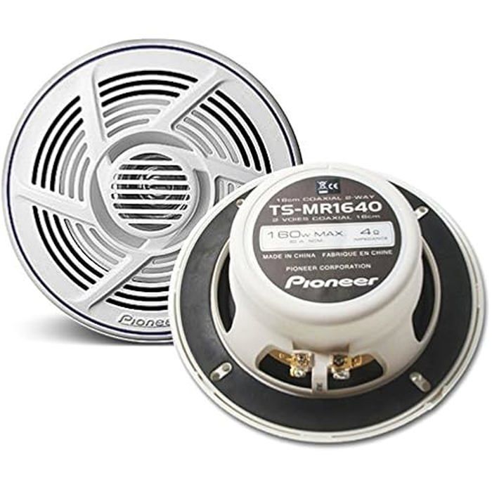 Buy PIONEER | 16cm 2-Way Car Marine Speakers 160W Pair | TS-MR1640 In Doha, Qatar