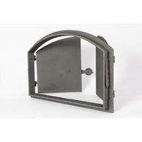 Porte De Four En Fonte 116x79 Cm - Pour Fumoir, Four à Pizza, Four Extérieur - N°A7