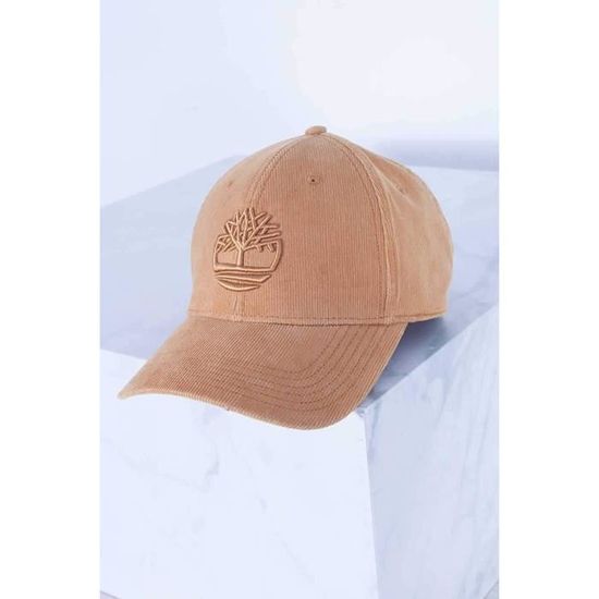 Timberland Casquette en Velours Cotele Logo Olive 569 Cdiscount Pret a Porter