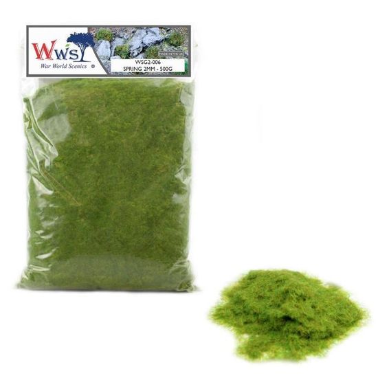 Herbe Statique Morte 4 Mm - 100g, Couleur Réaliste Pour Maquettes, Dioramas, Wargaming - Marque WWS