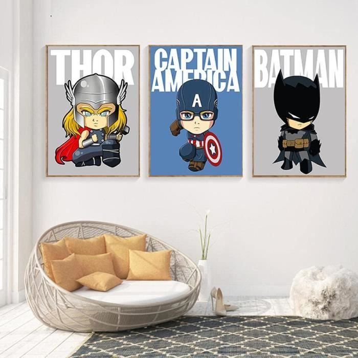 Toile Déco Super Smash Bros - Affiche Gamer 50x250cm - Pour Chambre Ado & Bureau