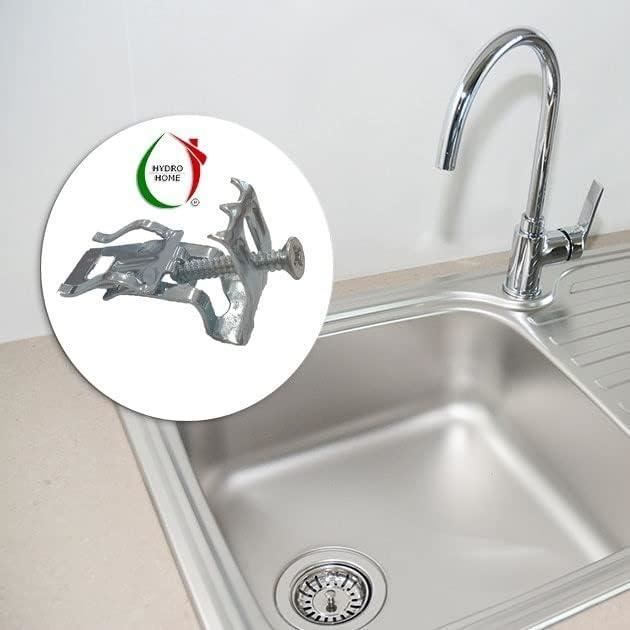 Lot De 6 Crochets De Fixation Pour Évier De Cuisine Inox Encastré[J2585 ...