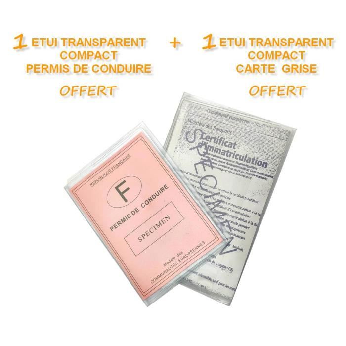 Etui de Protection 3 Volet pour Carte Grise - Accessoire Papier Véhicule -  624 - Cdiscount Bagagerie - Maroquinerie