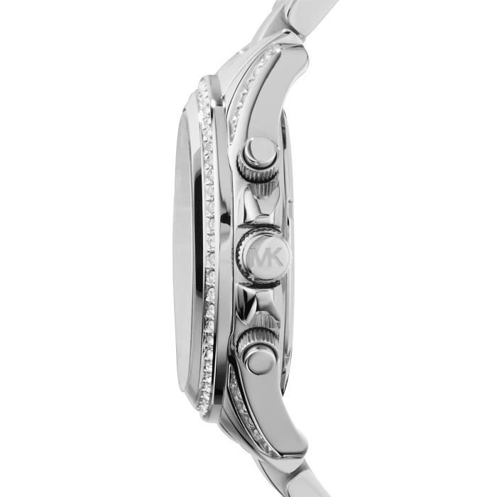 Michael Kors Femmes Argent Acier inoxydable Cadran Mk5165 Blair Quartz Montre chronographe EAEJB Cdiscount Bijouterie