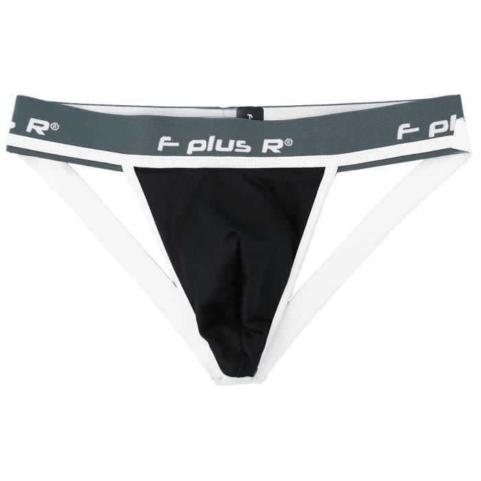IEFIEL Culotte Fesse Ouverte Homme Sexy String Slip Jockstrap Gay Boxer