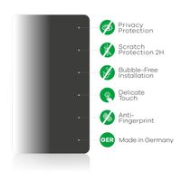 Upscreen Schutzfolie Für Lenovo ThinkPad L13 Yoga, Displayschutzfolie, Folie Premium Klar Antibakteriell S0r0f04k