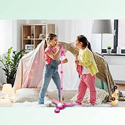 Haut-parleur de machine de karaoké Bluetooth portable pour enfants avec