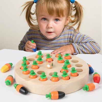 Japace Jeux de Société Enfant à Mémoire Carotte, Jouet en Bois pour Couleur Cognitive Formation, Cadeau Famille pour 3 4 5 6+ Ans Garcon Fille - Jeux & Jouets Japace Jeux de Société Enfant à Mémoire Carotte, Jouet en Bois pour Couleur Cognitive Formation, Cadeau Famille pour 3 4 5 6+ Ans Garcon Fille - Jeux & Jouets