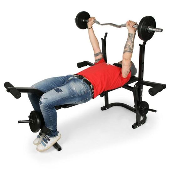Klarfit banc de musculation abdominaux fessiers butterfly clearance